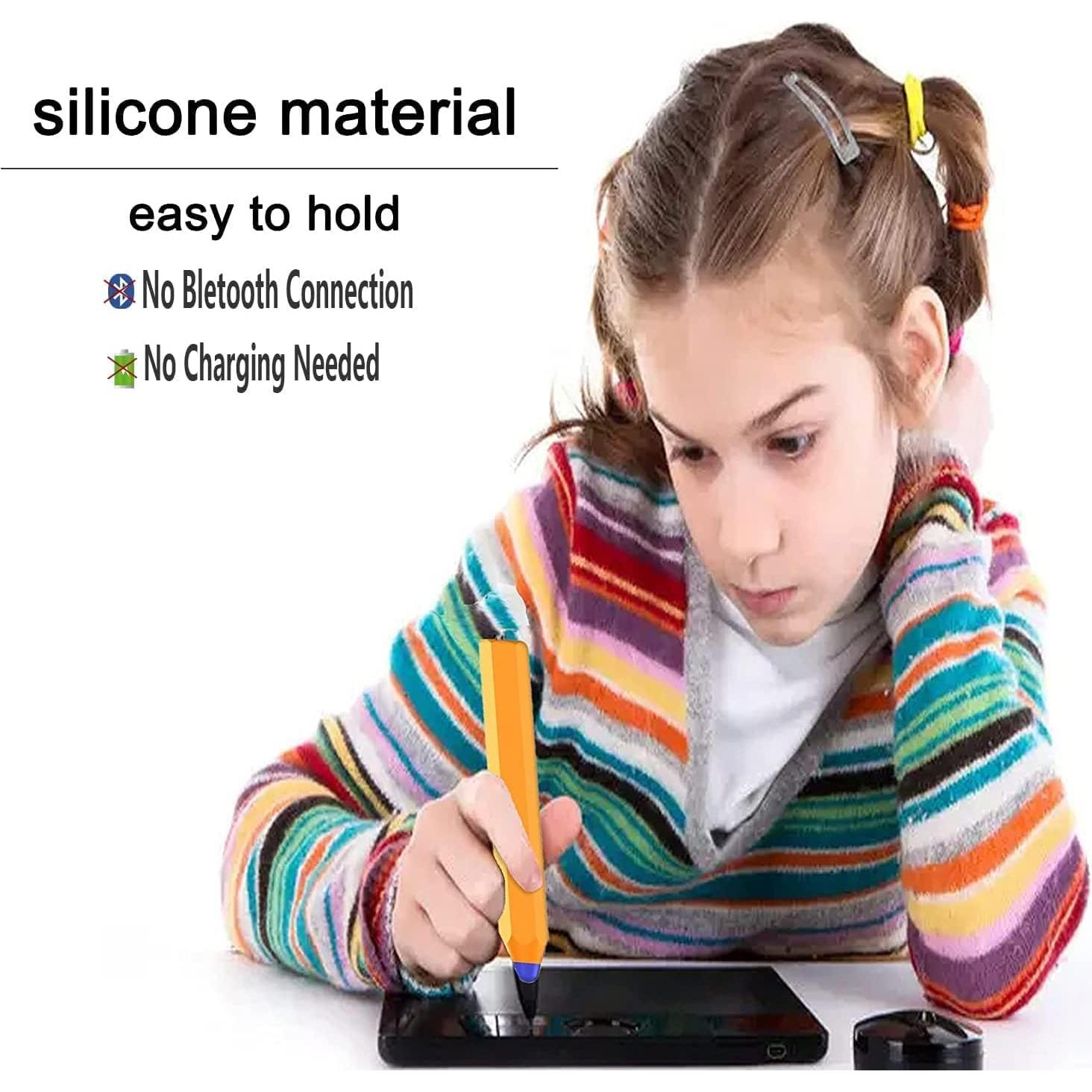 Lápices Stylus Kenkor para Niños - Paquete de 3 Colores