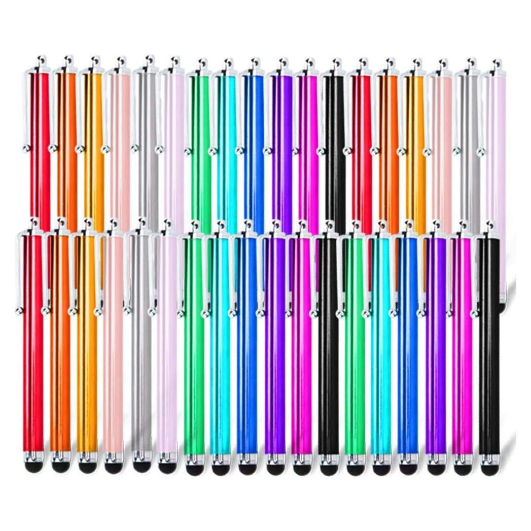 Stylus Capacitivo Briout - Paquete de 36 Multicolor 11.43 cm