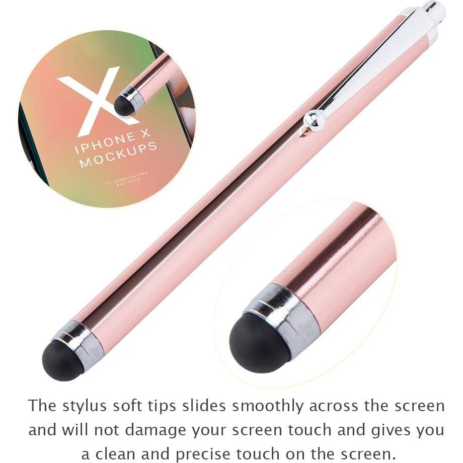 Stylus Capacitivo Briout - Paquete de 36 Multicolor 11.43 cm