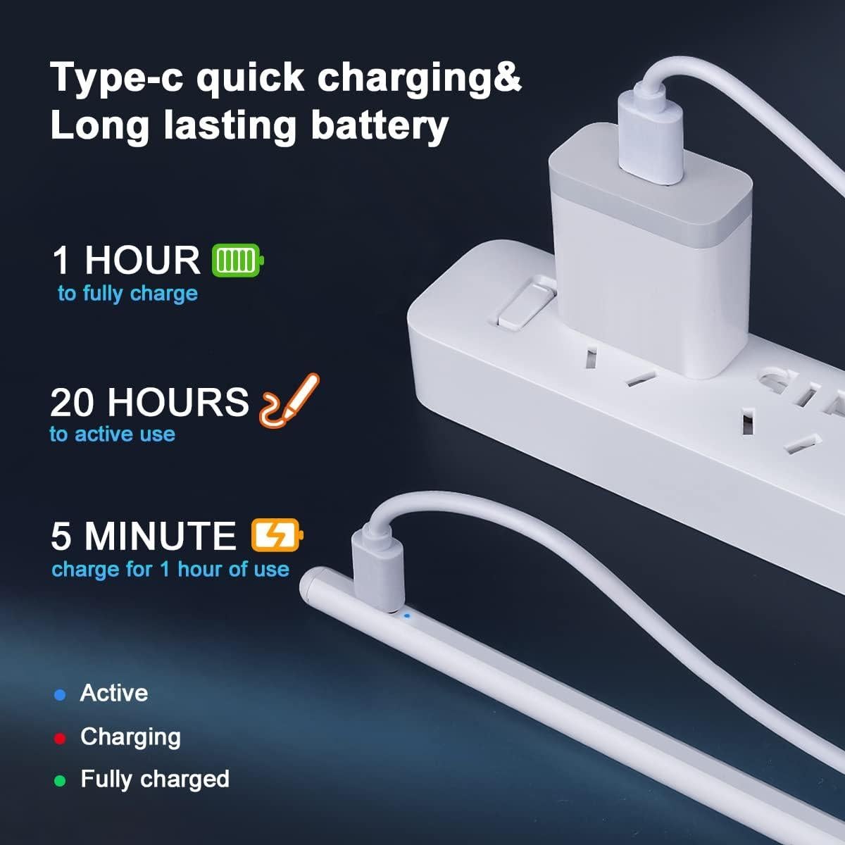 Lápiz Estilográfico EFAITHFIX Recargable para Pantallas Táctiles