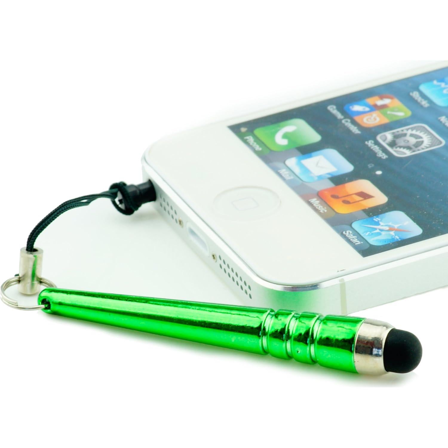 Paquete de 12 Bolígrafos Stylus Cortos Eco-Fused - Multicolor