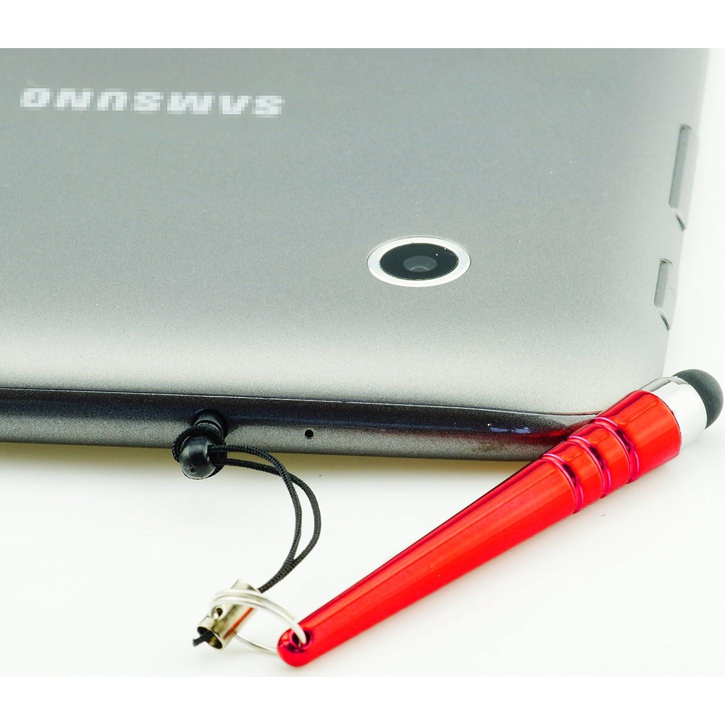 Paquete de 12 Bolígrafos Stylus Cortos Eco-Fused - Multicolor