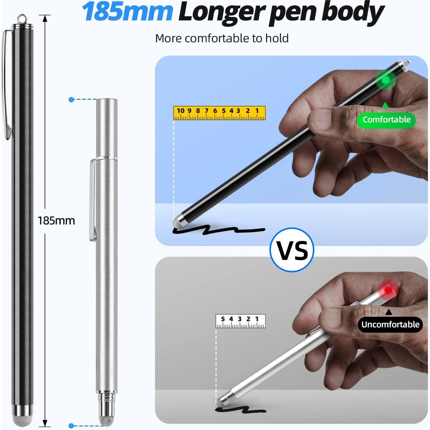 Lápices ópticos capacitivo GUUGEI GG185 - Paquete de 5 unidades