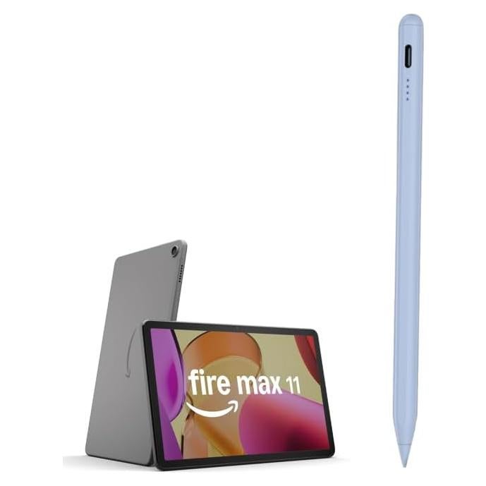 Lápiz Estilográfico Rgar Azul Compatible con Tabletas Fire