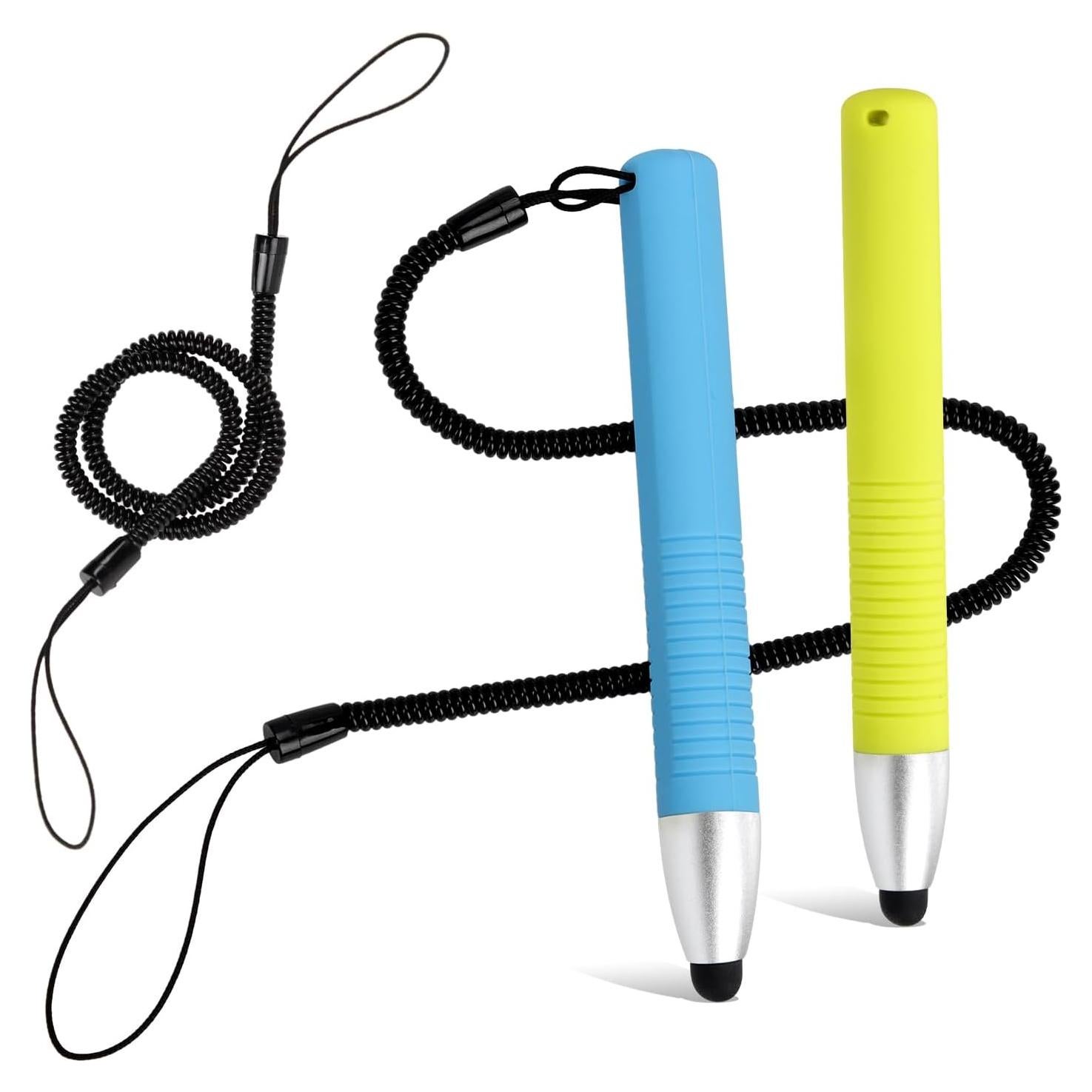 2 Lápices Estilográficos para Niños XIHIRCD con Cable de Resorte