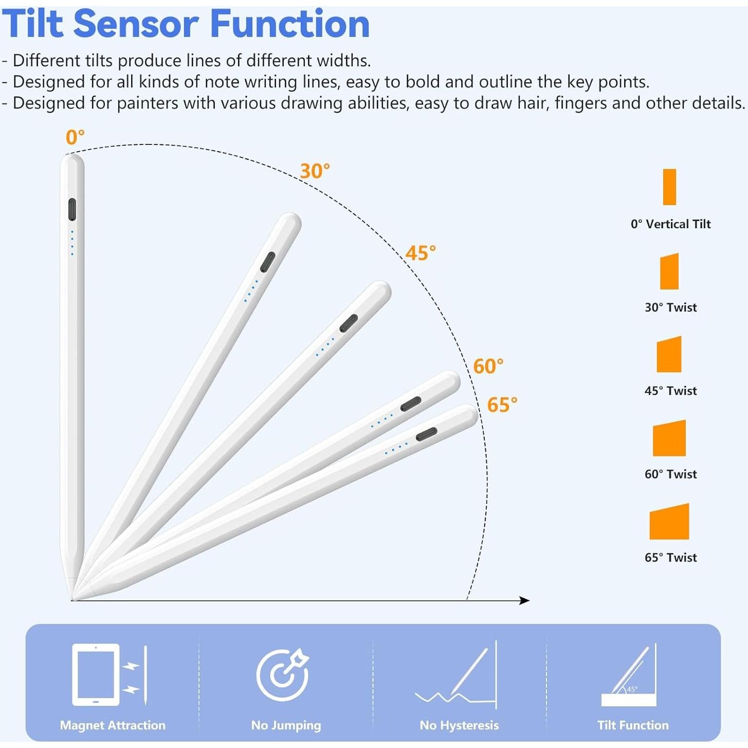 Lápiz Stylus Universal GGH para Pantalla Táctil - Blanco
