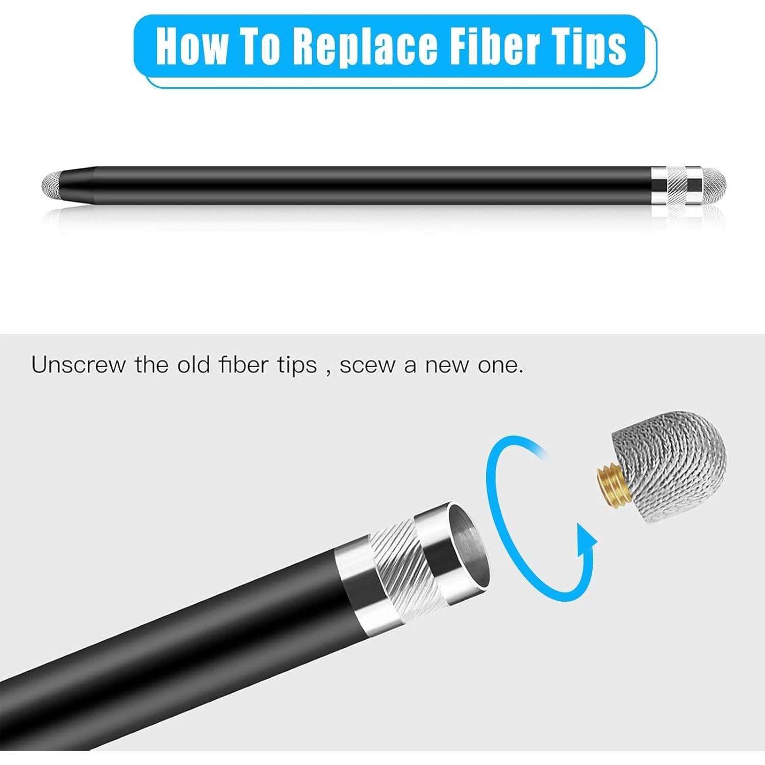 Bolígrafos Stylus 4 en 1 Granarbol para Pantallas Táctiles