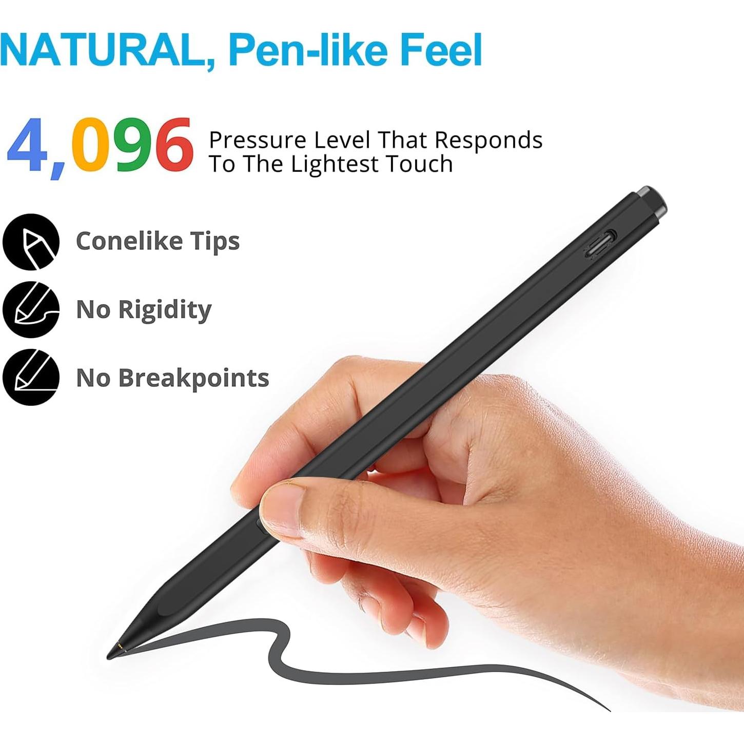 Stylus Pen Milikilo para Amazon Fire Max 11 y HD 10, 4096 puntos