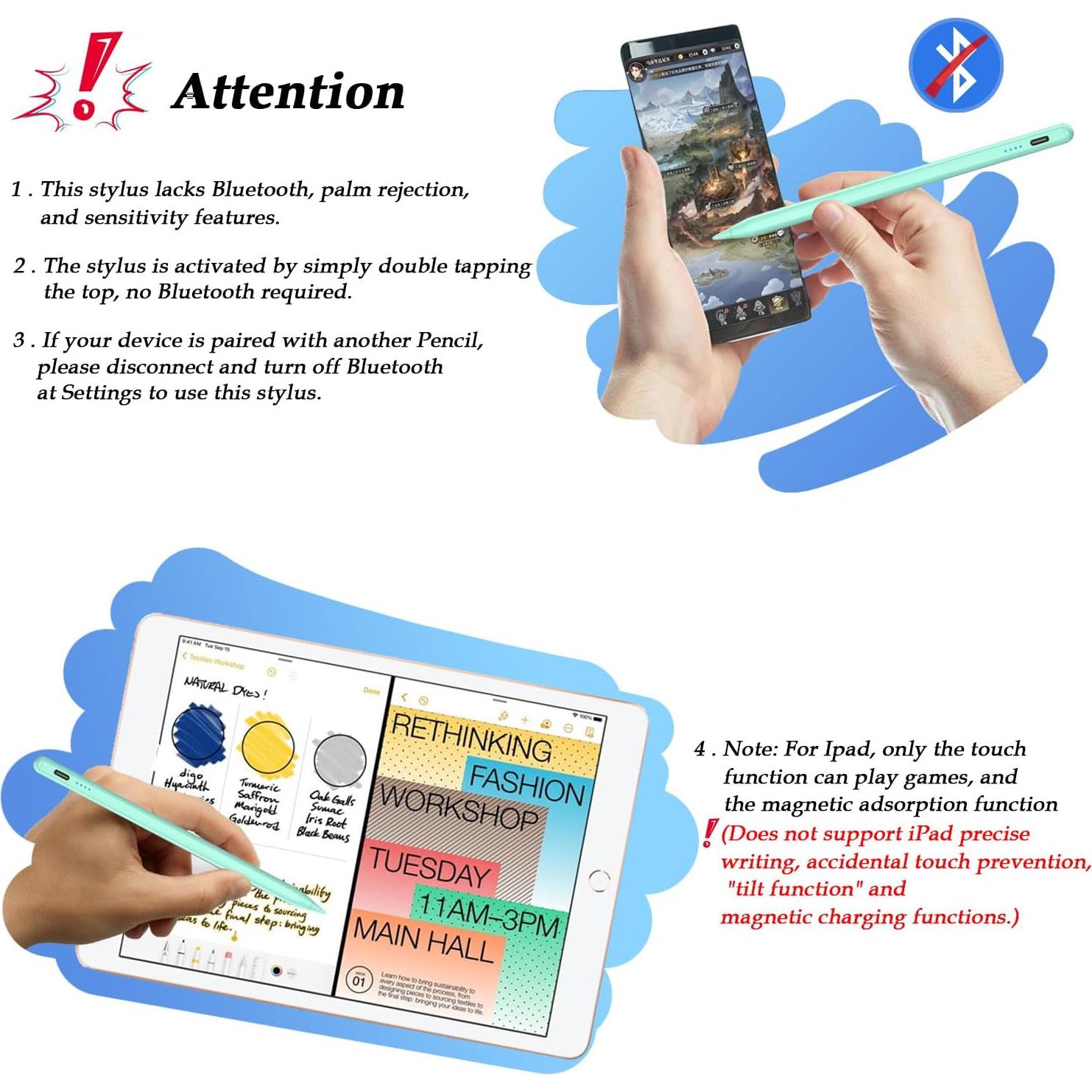 Lápiz Estilográfico Aimery Verde para Pantalla Táctil 30g