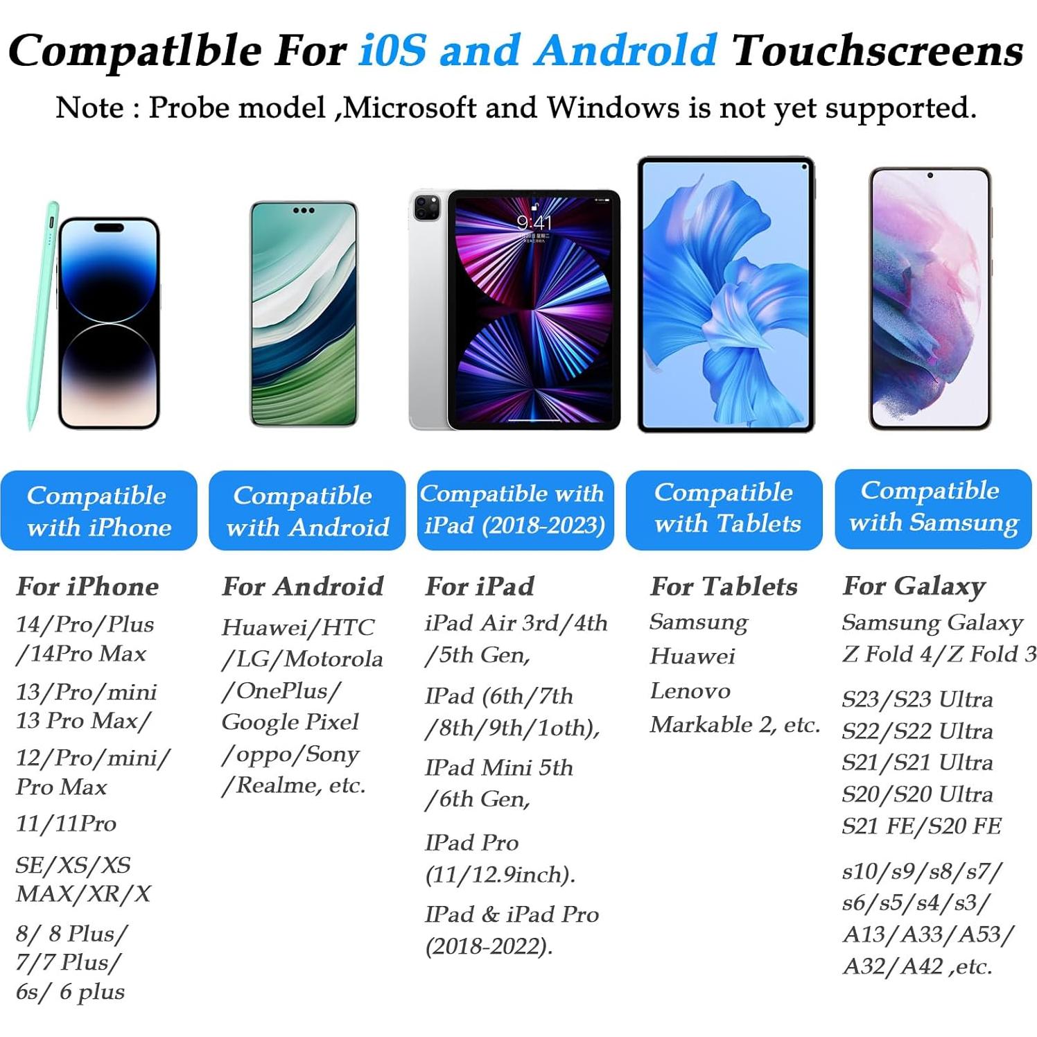 Lápiz Estilográfico Aimery Verde para Pantalla Táctil 30g