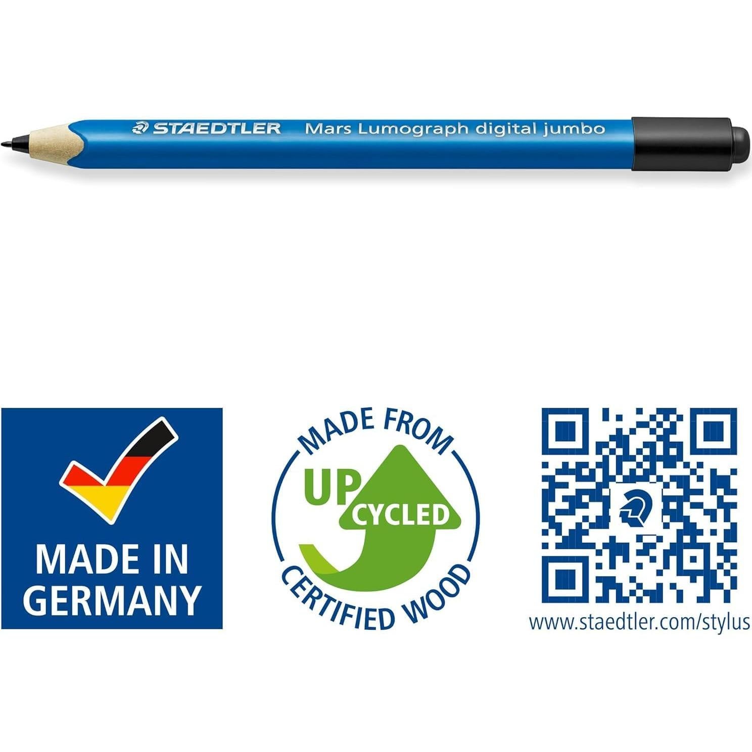 Lápiz Digital STAEDTLER Mars Lumograph Jumbo 4096 Niveles