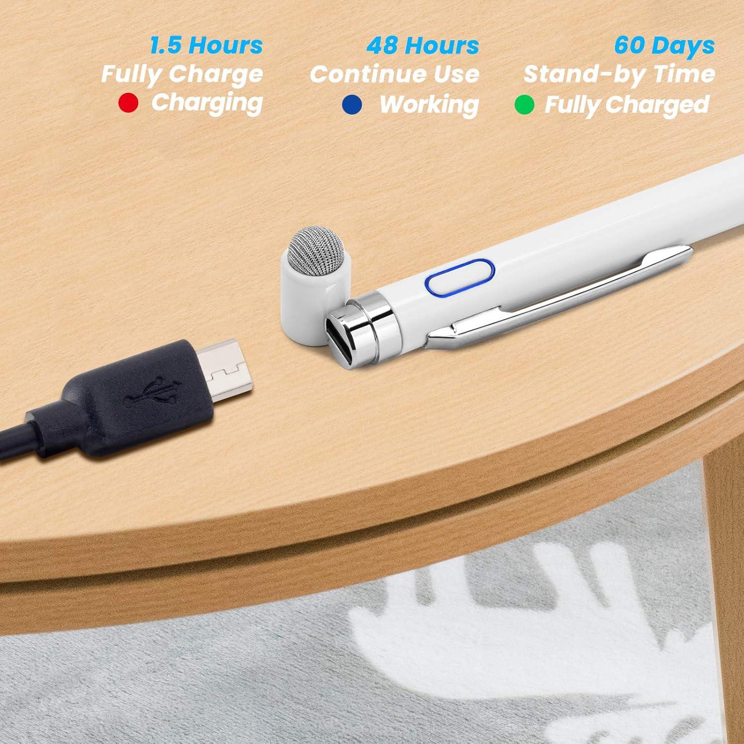 Lápiz Stylus Activo EDIVIA para Amazon Fire HD 10, Punta 1.5mm