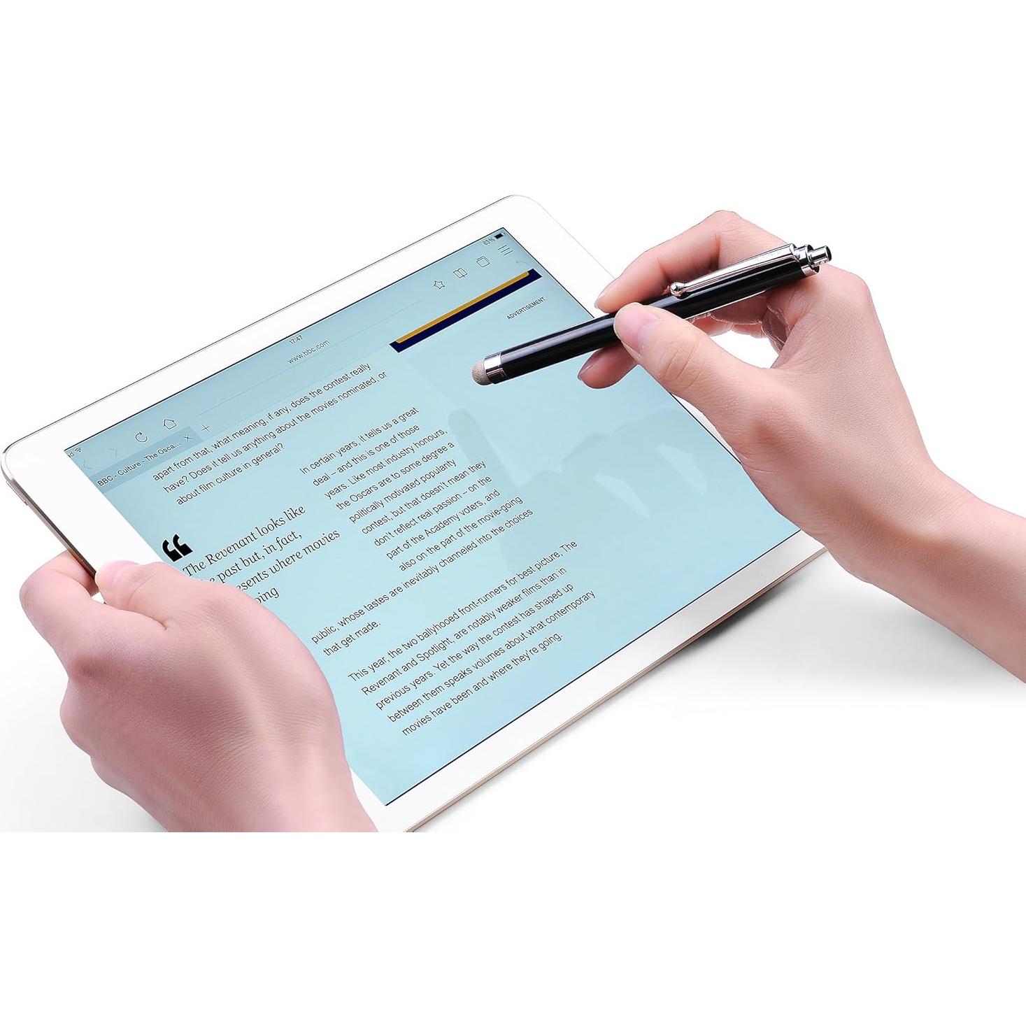 Stylus 4 Pcs CCIVV Punta de Fibra Reemplazable 127mm