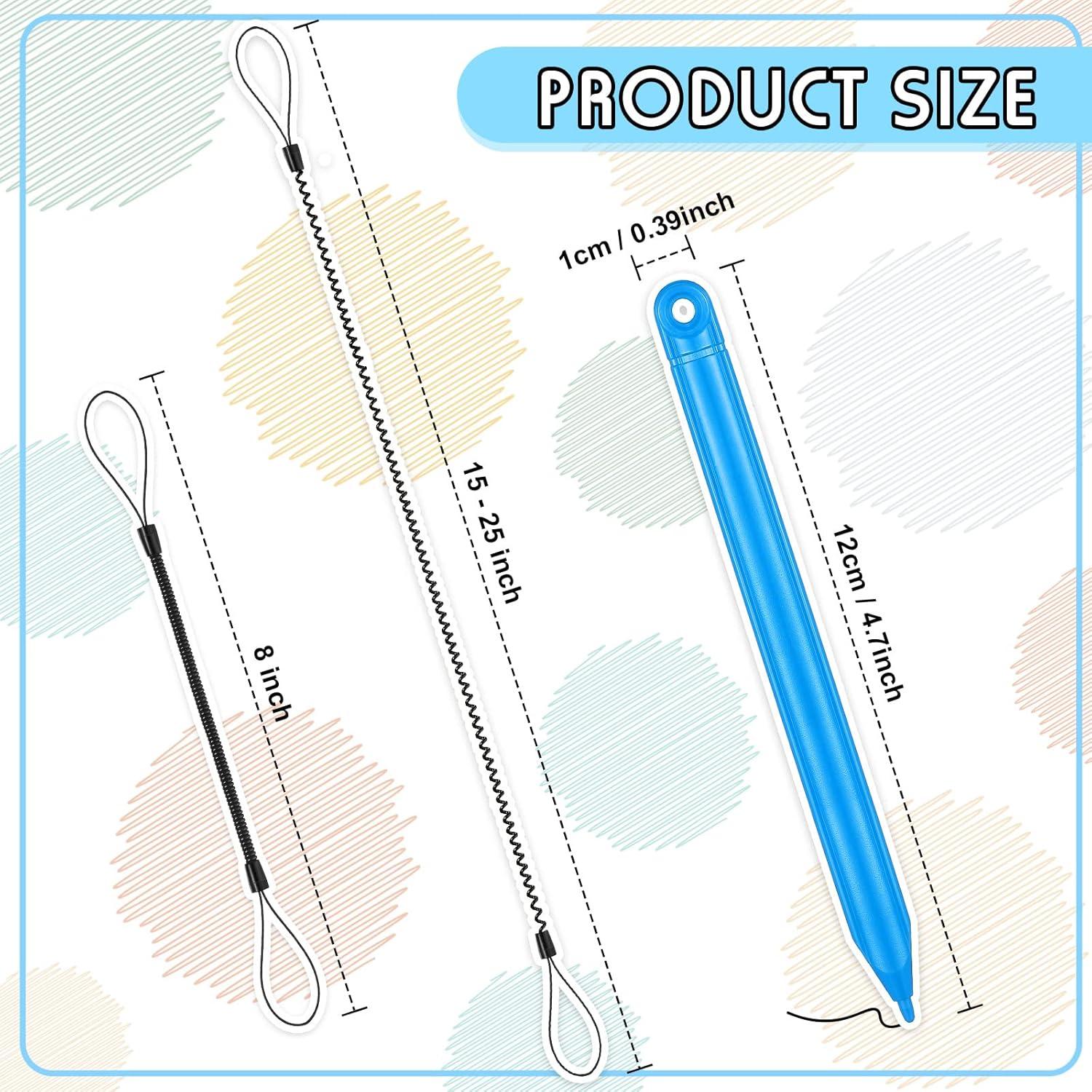 Juego de Lápices Stylus y Cordones para Tableta LCD 4.7"