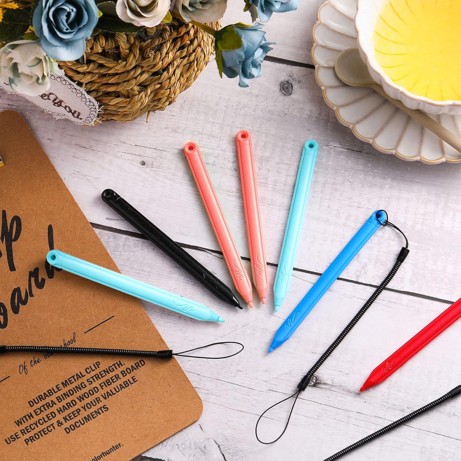 Juego de Lápices Stylus y Cordones para Tableta LCD 4.7"