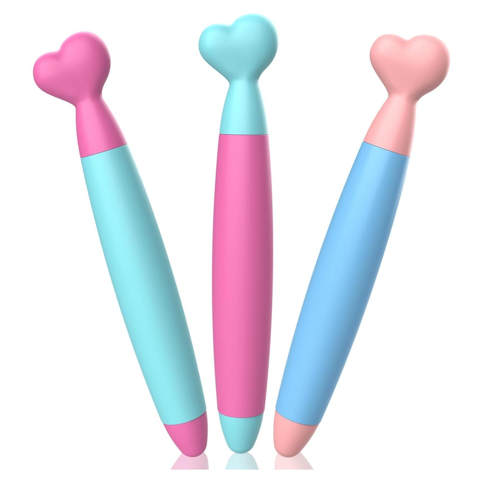 Bolígrafos Stylus para Niños DIGIROOT - Paquete de 3 con Puntas de Goma