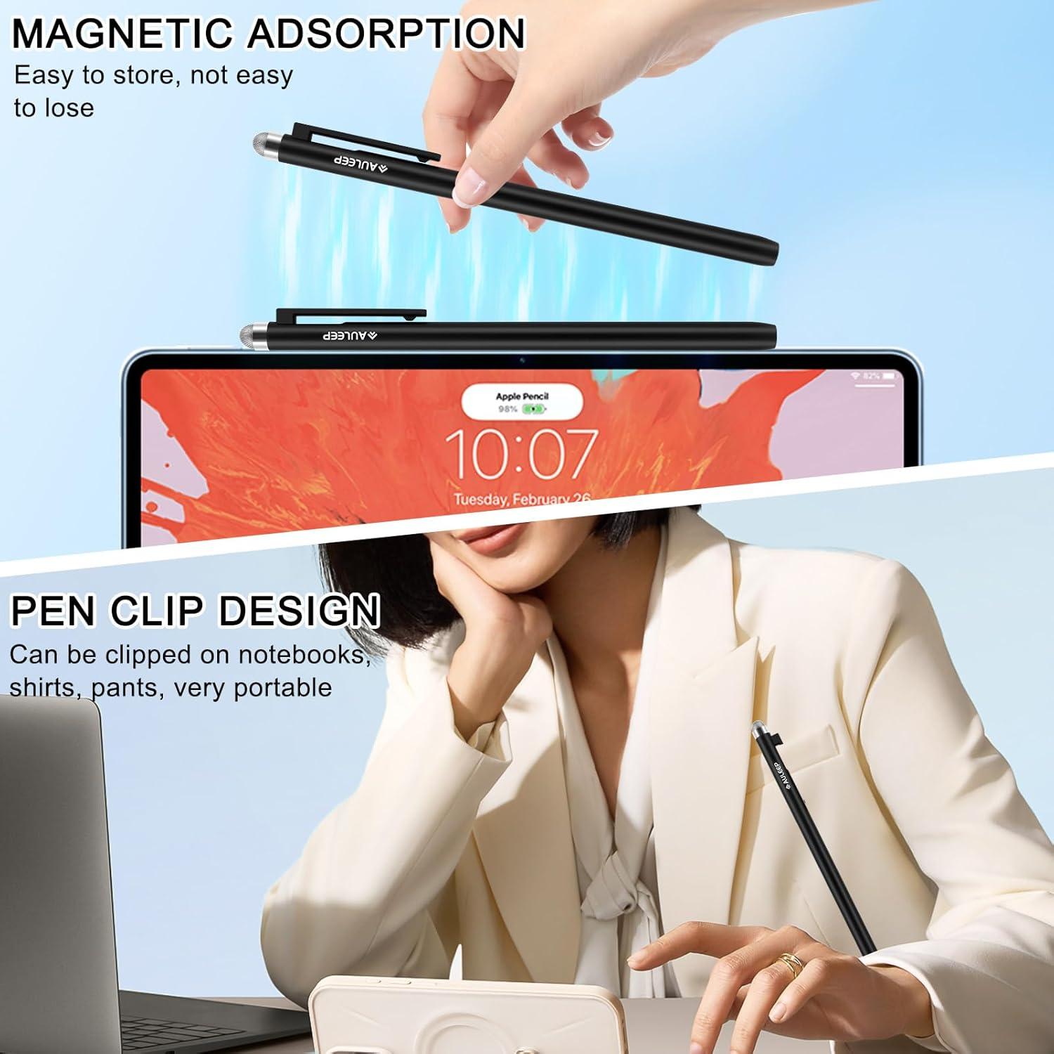AULEEP Estilógrafo 2 en 1 Capacitivo para Pantallas Táctiles