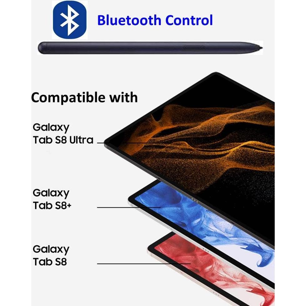 S Pen Reemplazo Bluetooth F-TECH para Samsung Galaxy Tab S8