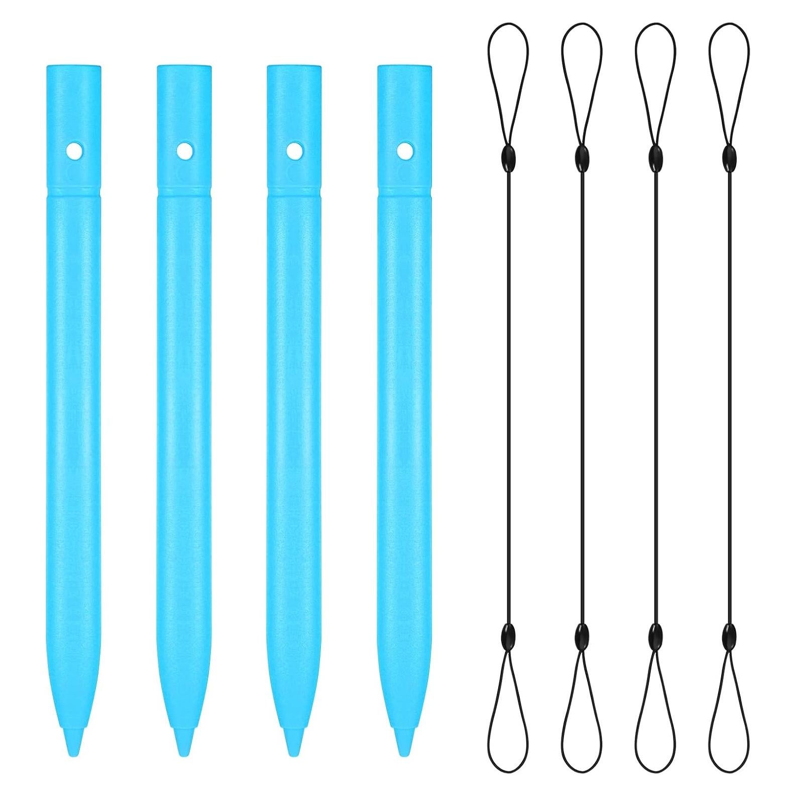 Bolígrafos de Reemplazo Flutesan para Tableta LCD 4 Pcs Azul