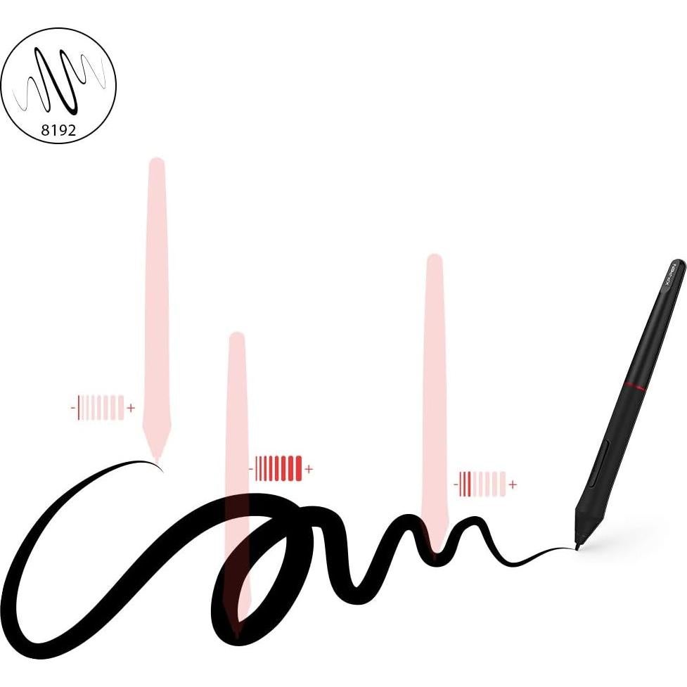 Estilógrafo XP-PEN PA2 Sin Batería para Tabletas Artist Pro