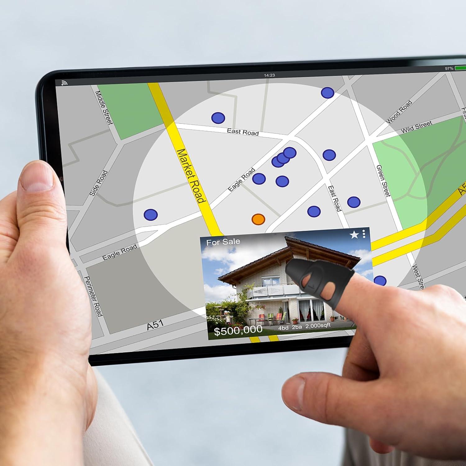 3 Estilógrafos de Silicona Táctil PKRFCJ para Tablets y Móviles