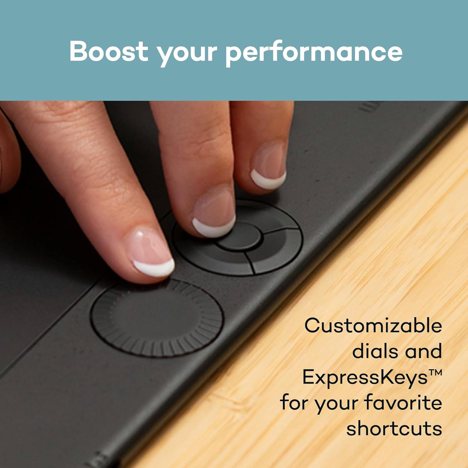 Wacom Intuos Pro Grande Tableta Gráfica Bluetooth Pro Pen 3