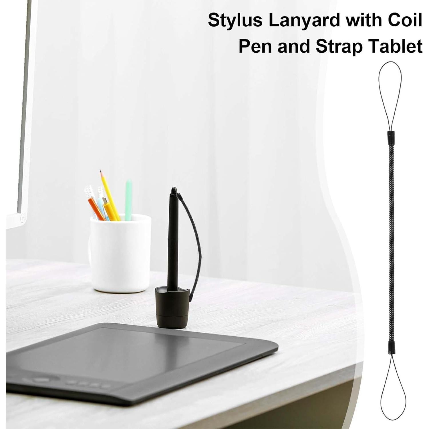 8 Cuerdas Elásticas Retráctiles de Plástico para Lápices Táctiles