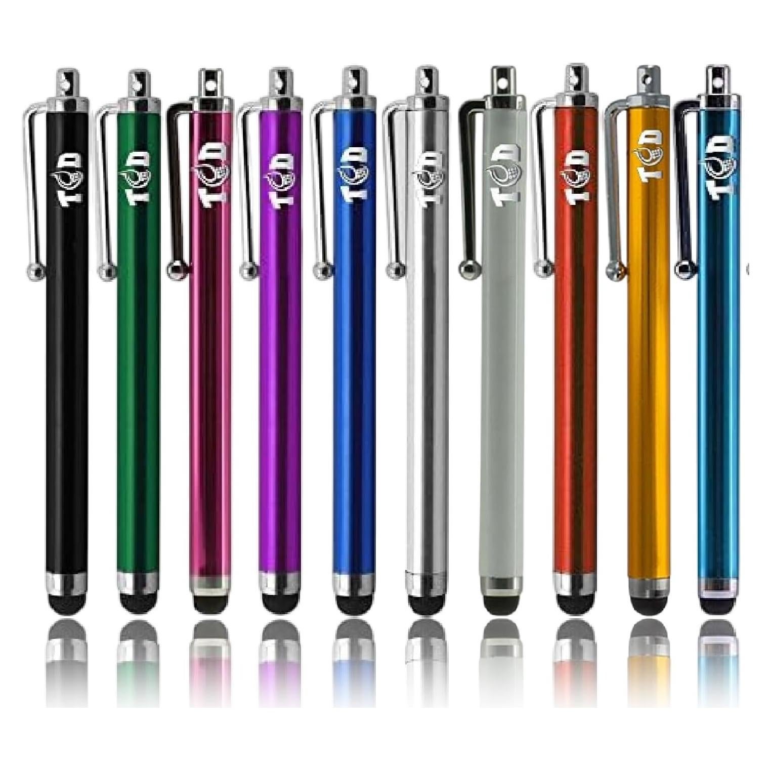 Paquete de 10 bolígrafos stylus TCD para pantalla táctil
