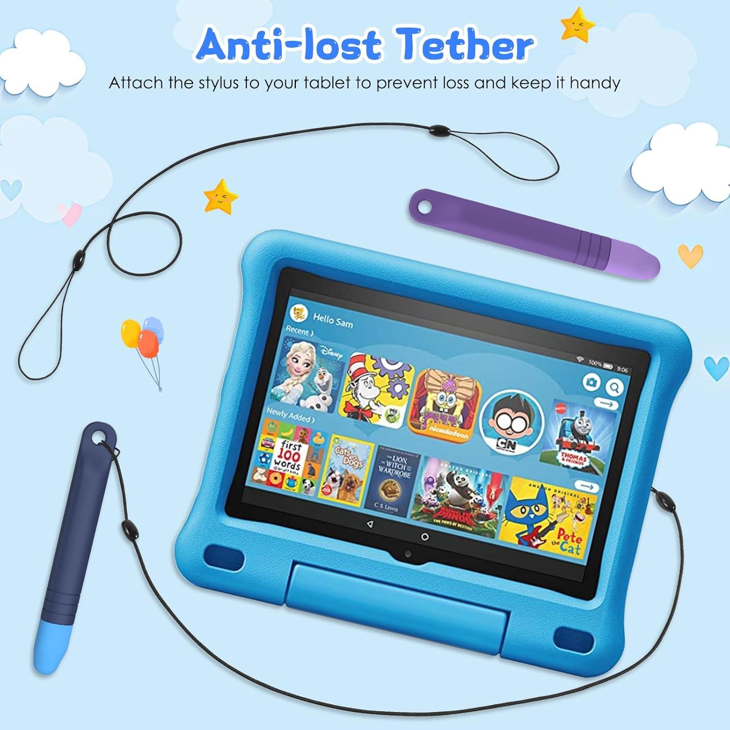 Lápiz Estilográfico MoKo para Niños 2Pack Azul y Morado