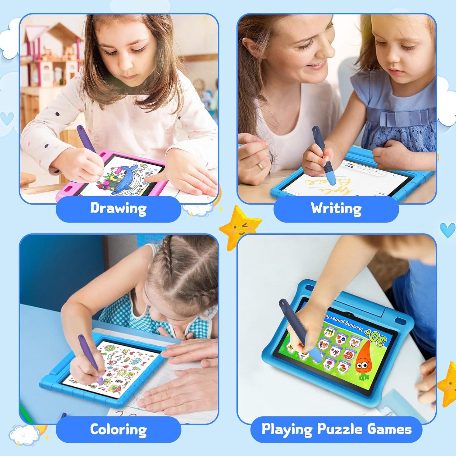 Lápiz Estilográfico MoKo para Niños 2Pack Azul y Morado