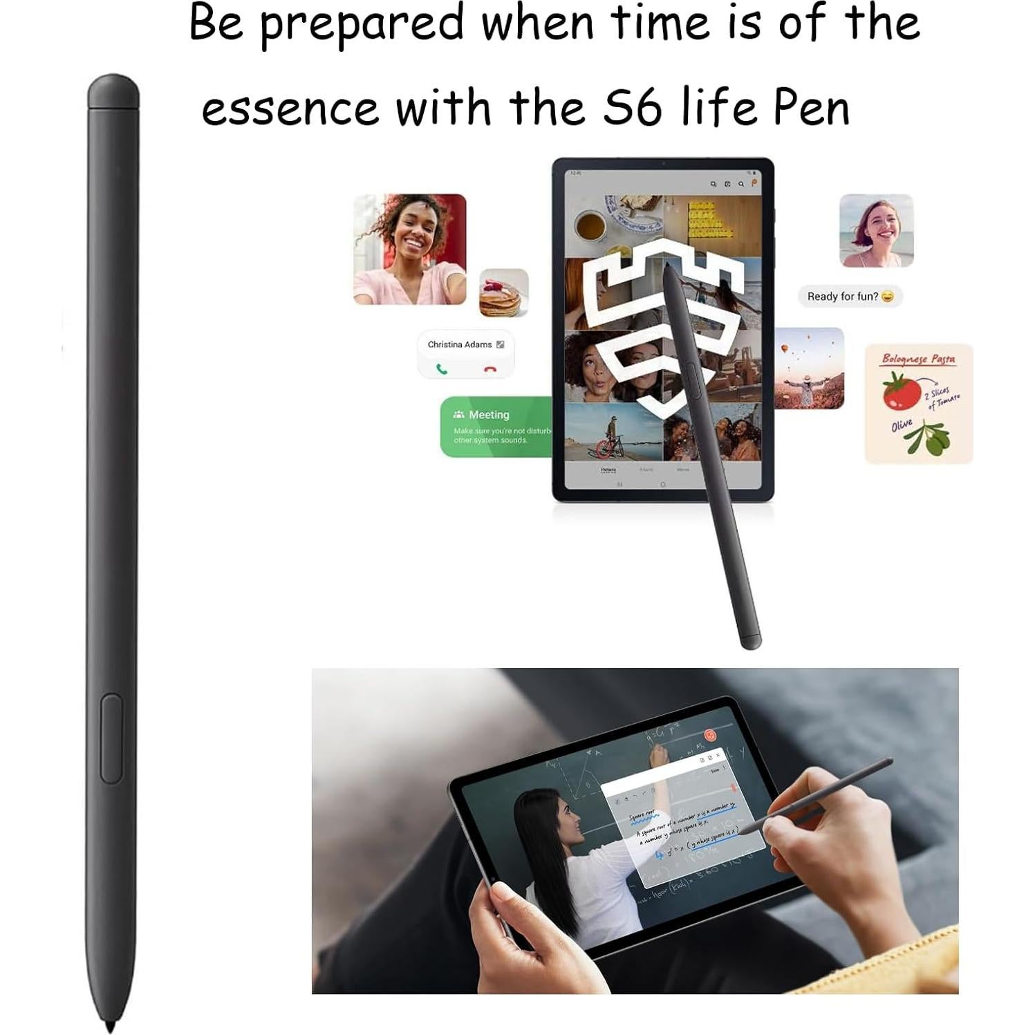 2 Stylus Pen para Samsung Galaxy Tab S6 Lite - Gris