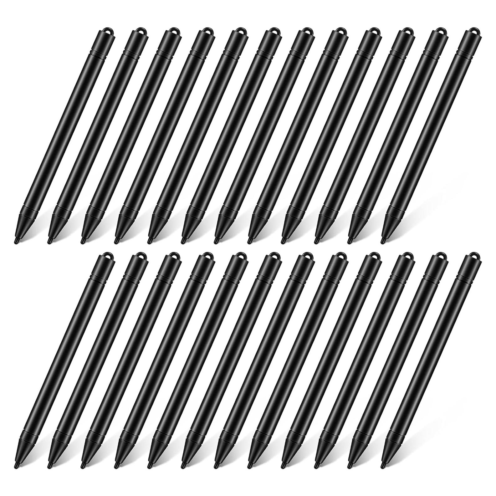 24 Bolígrafos Estilográficos Reemplazo Flutesan para Tableros LCD