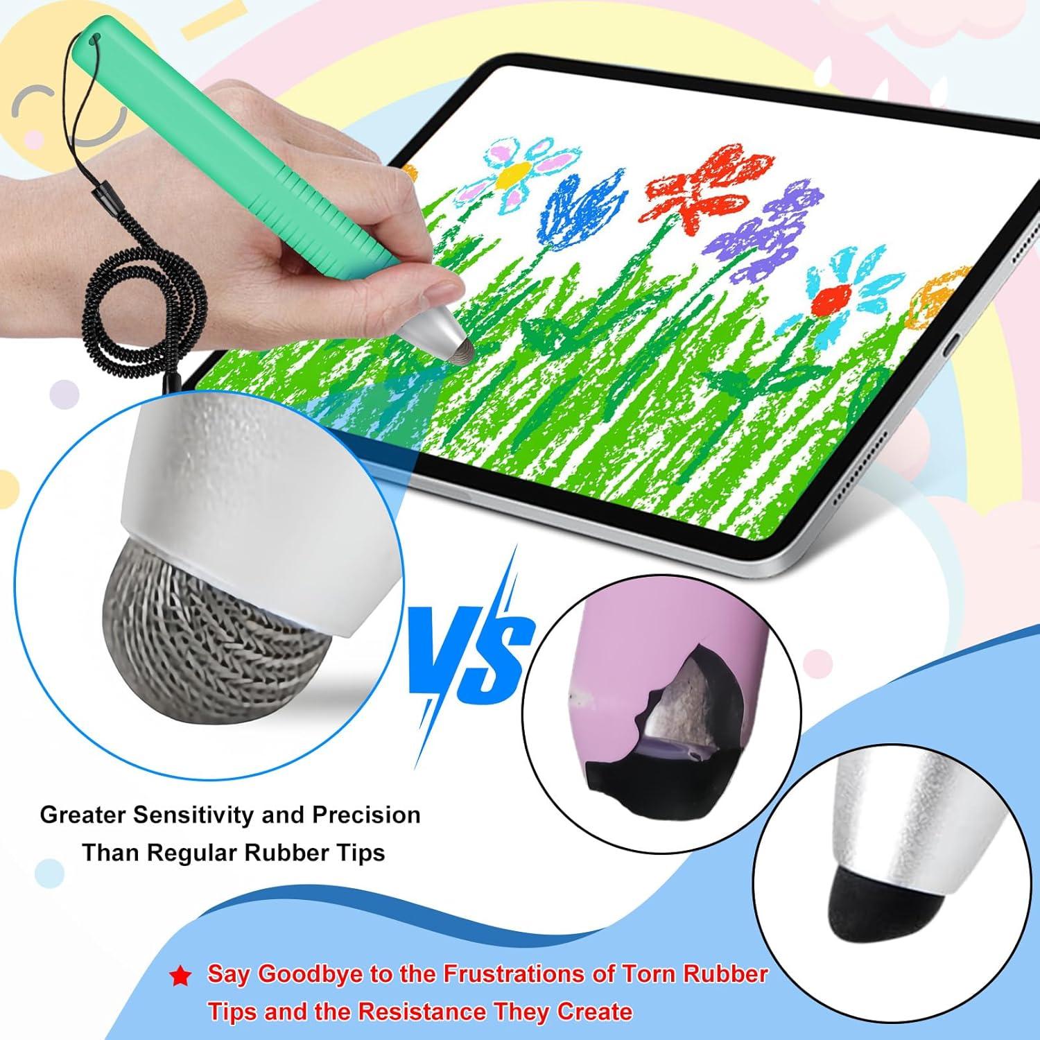 2 Lápices Estilográficos para Niños smrtcol Naranja Verde