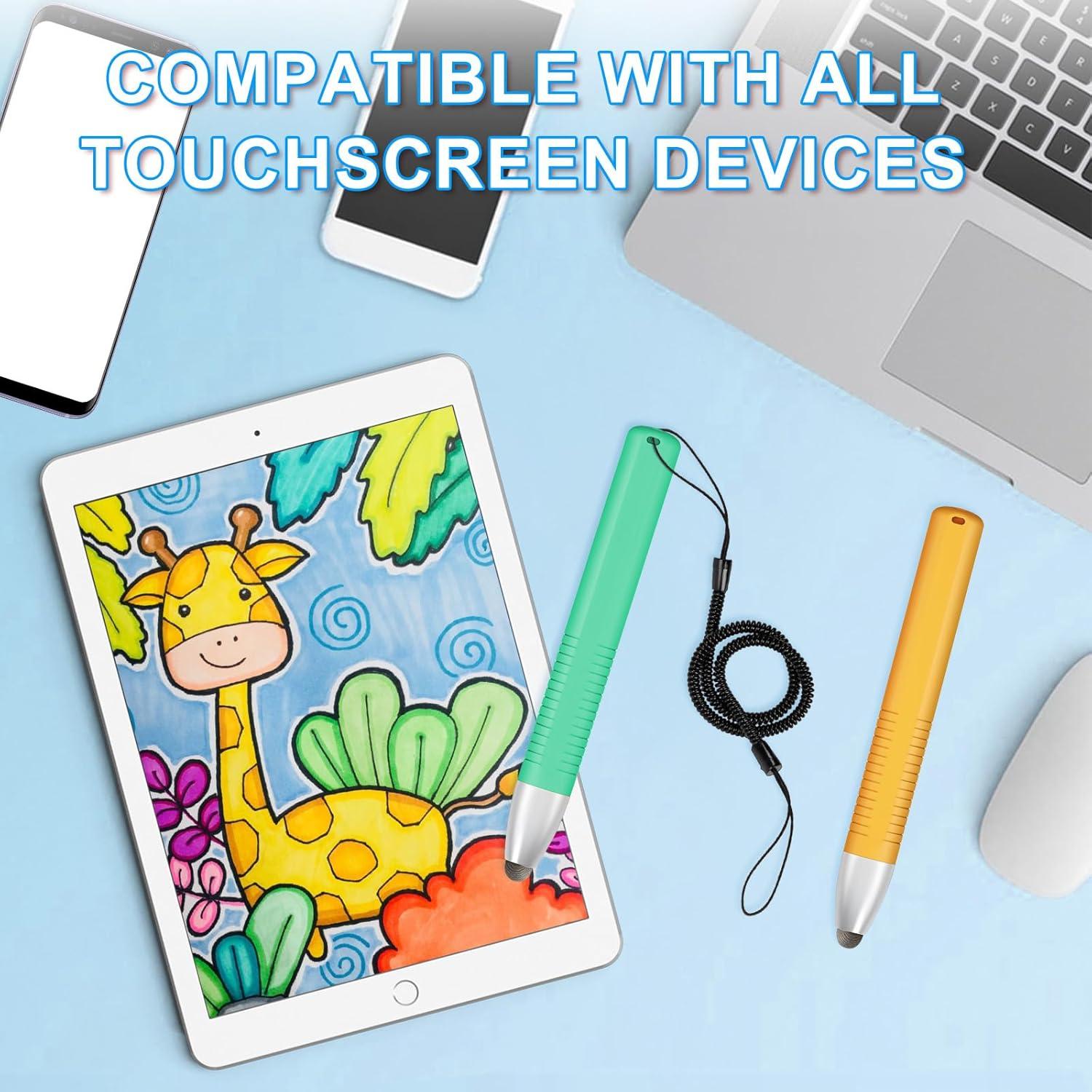 2 Lápices Estilográficos para Niños smrtcol Naranja Verde