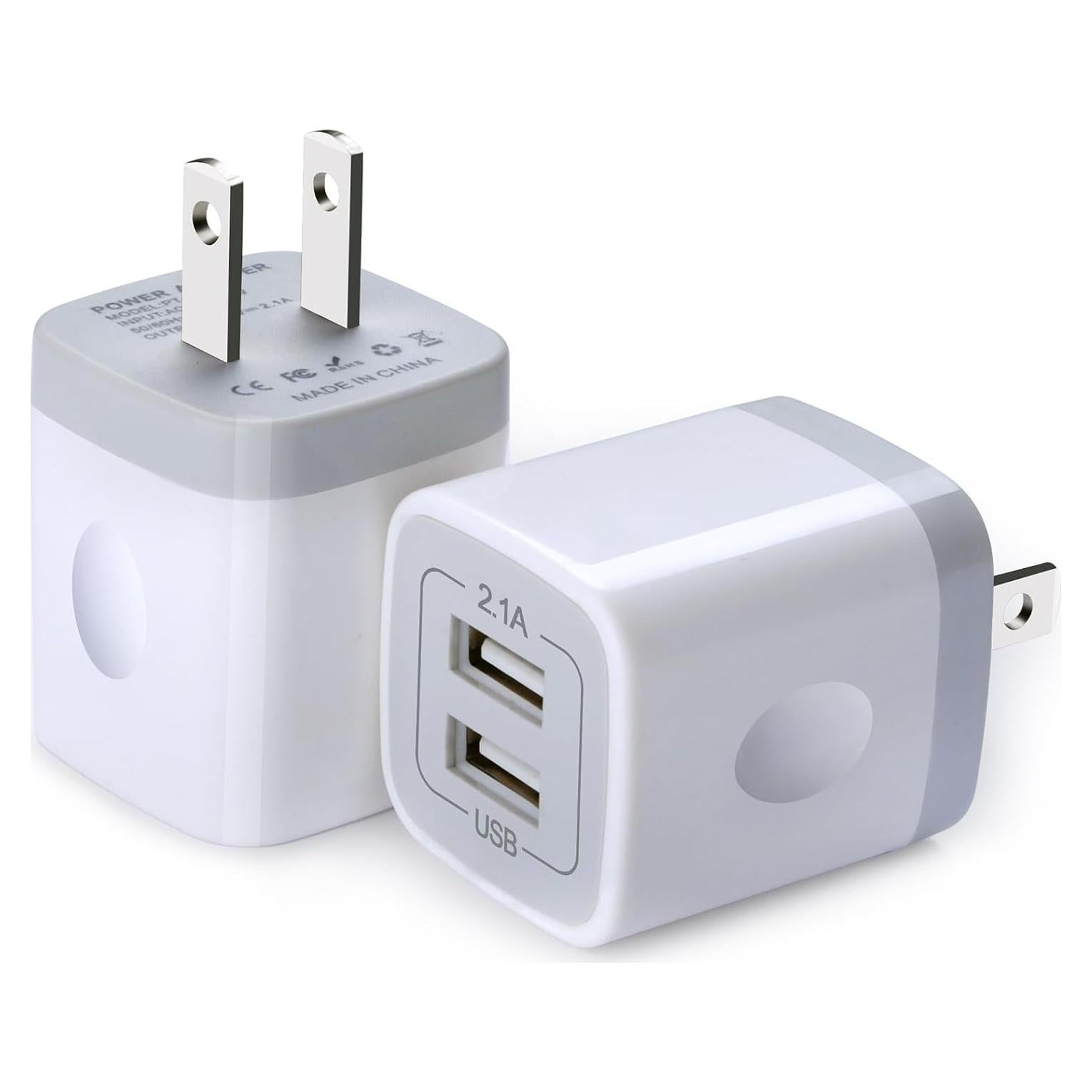 Cargador de Pared USB Doble Puerto 2.1A Shenzhen Putuo