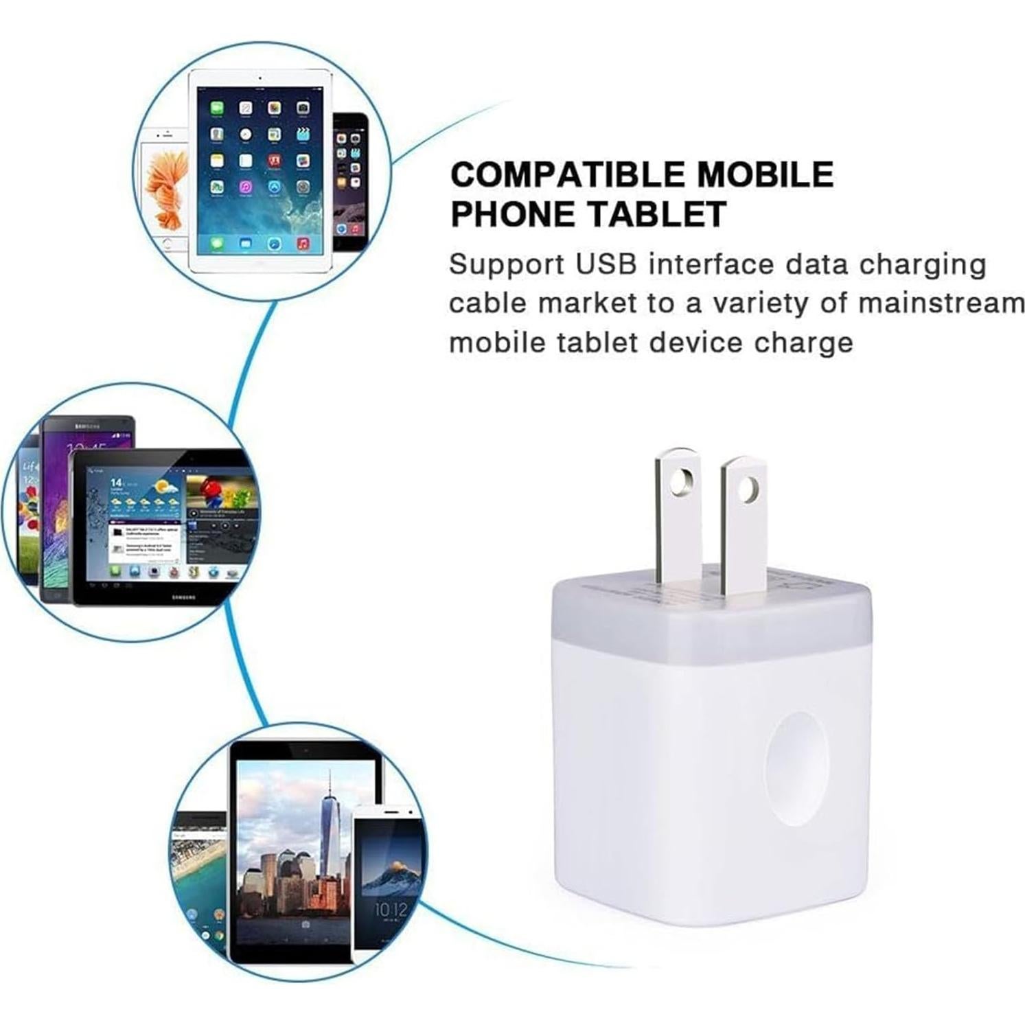 Cargador de Pared USB Doble Puerto 2.1A Shenzhen Putuo