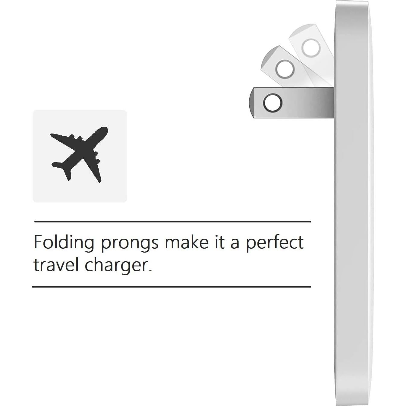 Cargador de Pared Galvanox 20W USB-C y USB-A Carga Rápida