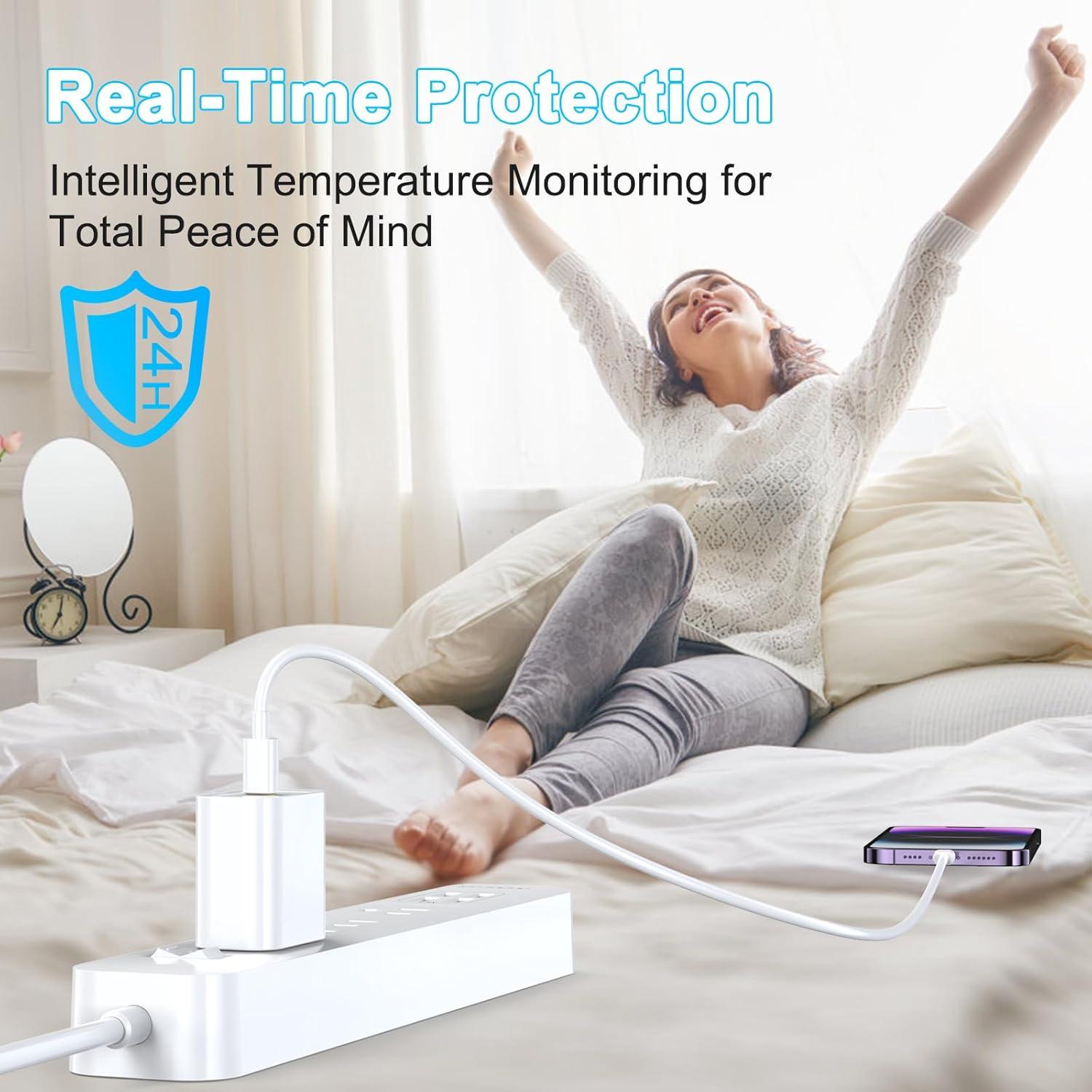 Paquete de 3 Cargadores USB C iGENJUN 25W para Teléfonos