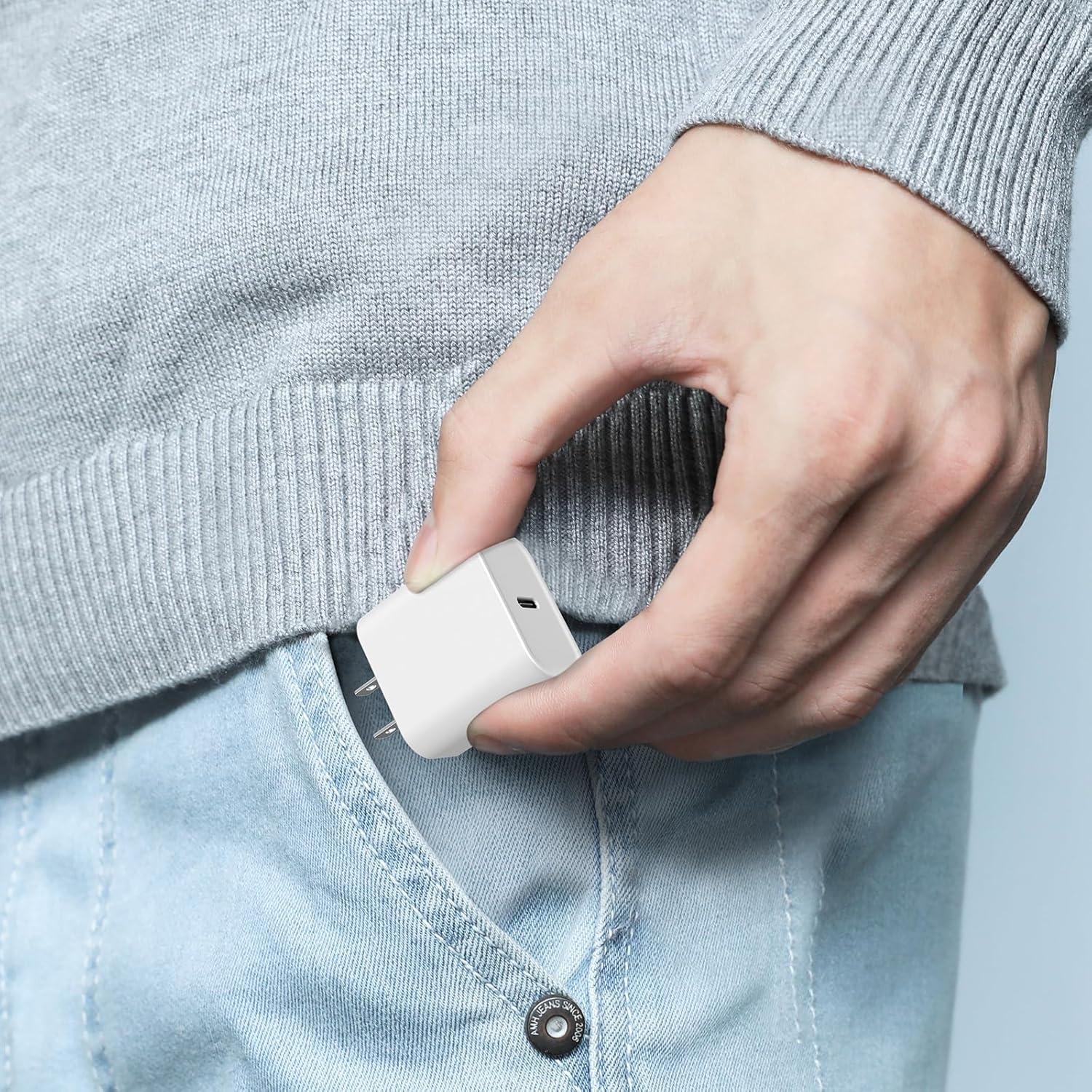 Paquete de 3 Cargadores USB C iGENJUN 25W para Teléfonos