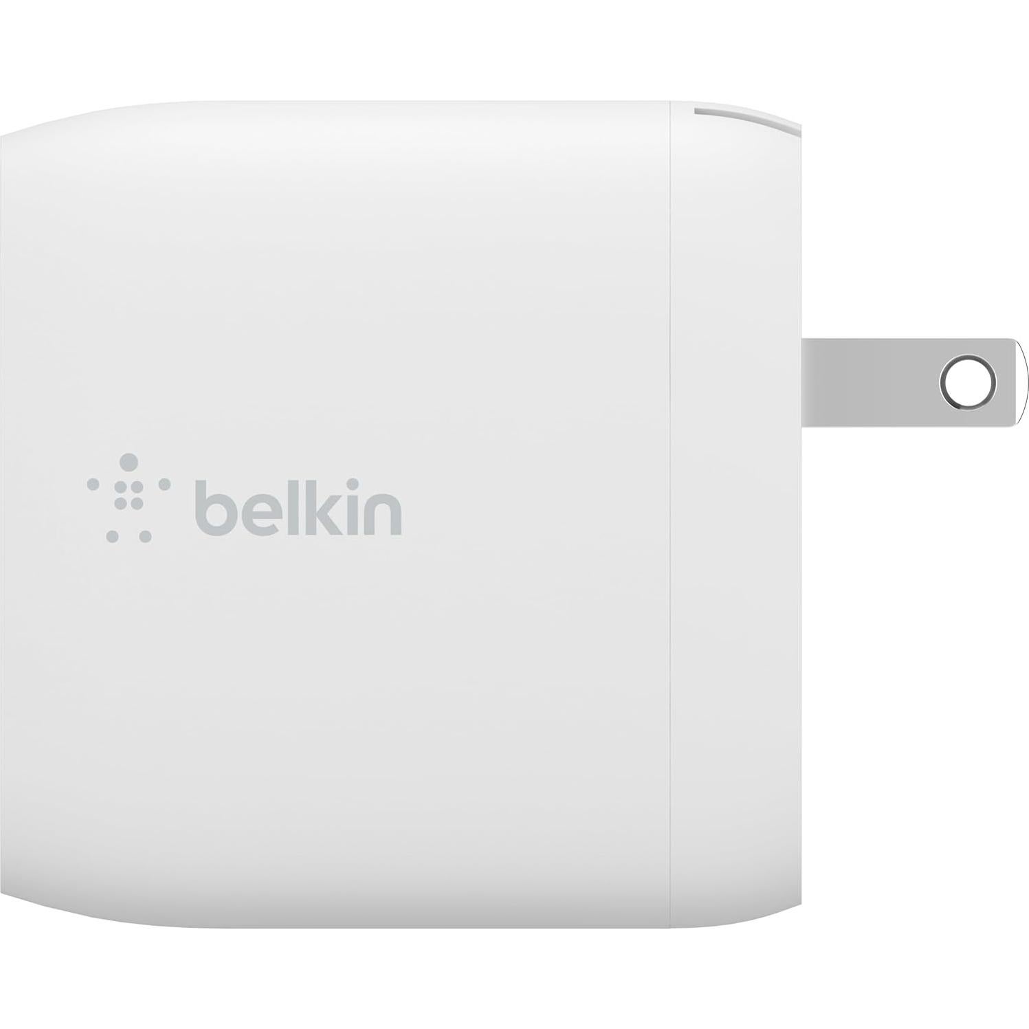 Cargador USB Doble 24W Belkin - Carga Rápida para iPhone 16, S25