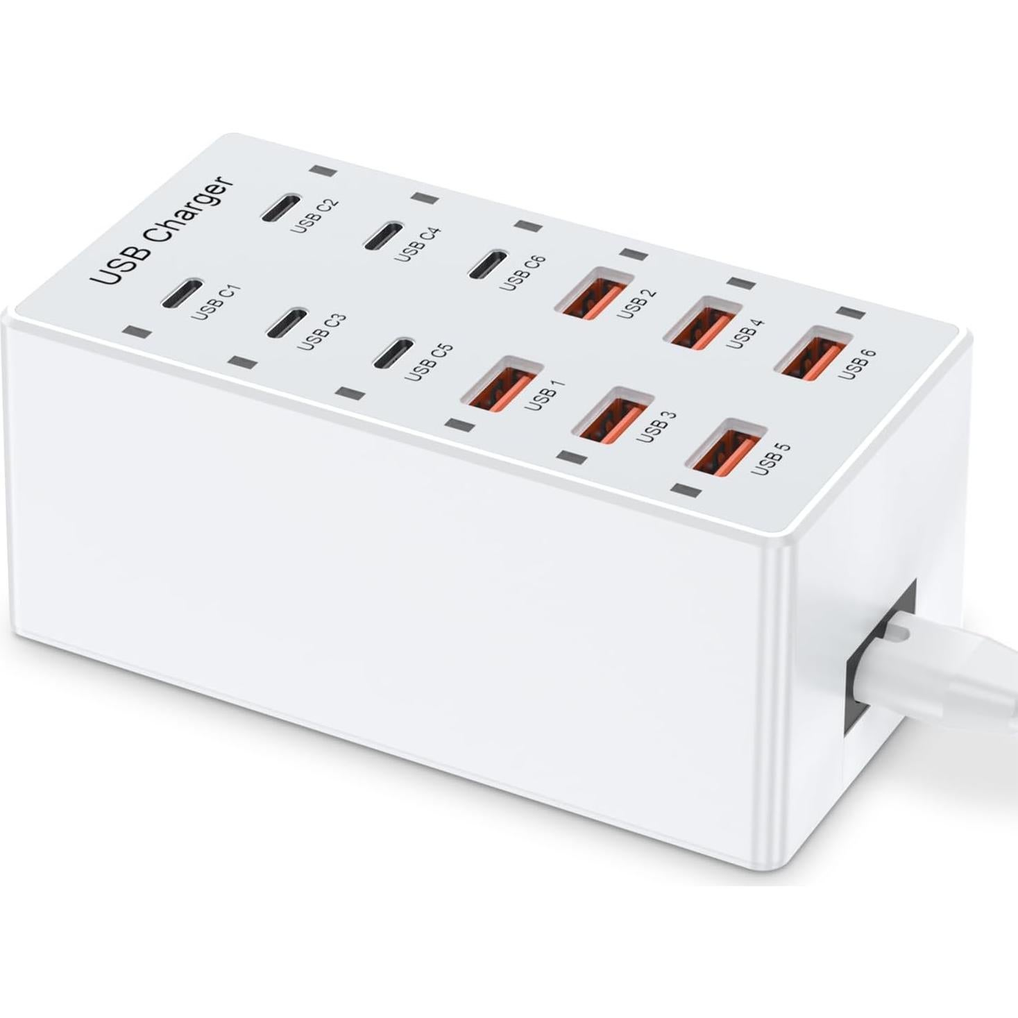 Estación de Carga USB 12 Puertos MANJINGHUADIANZI 60W