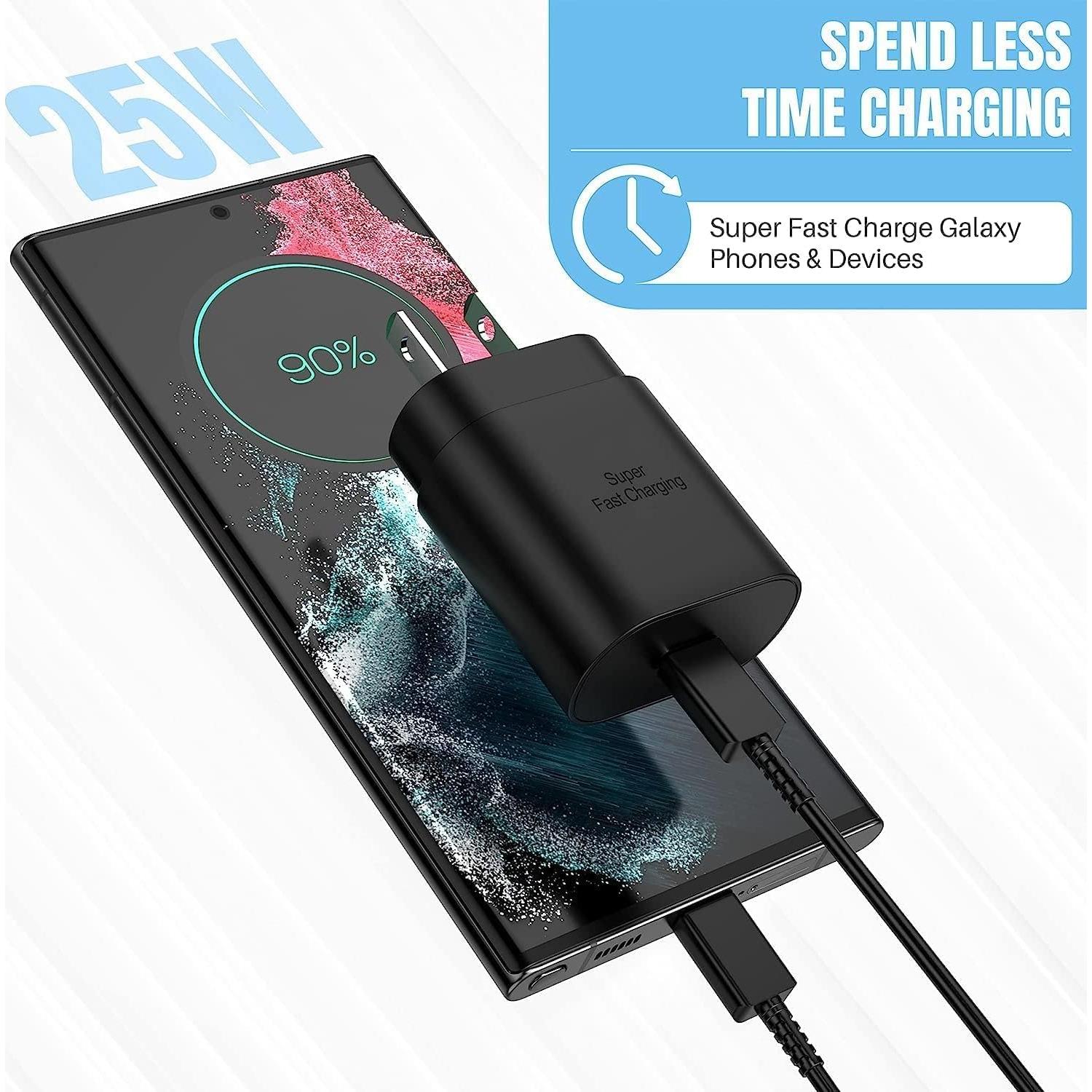Cargador USB C 25W Rápido Shenzhen Xihuida Negro