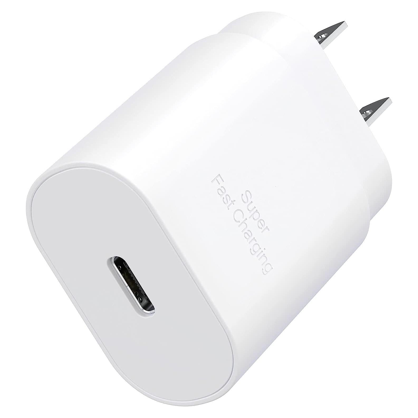 Cargador USB C 30W PD Rápido Shenzhen EP-TA800 Blanco