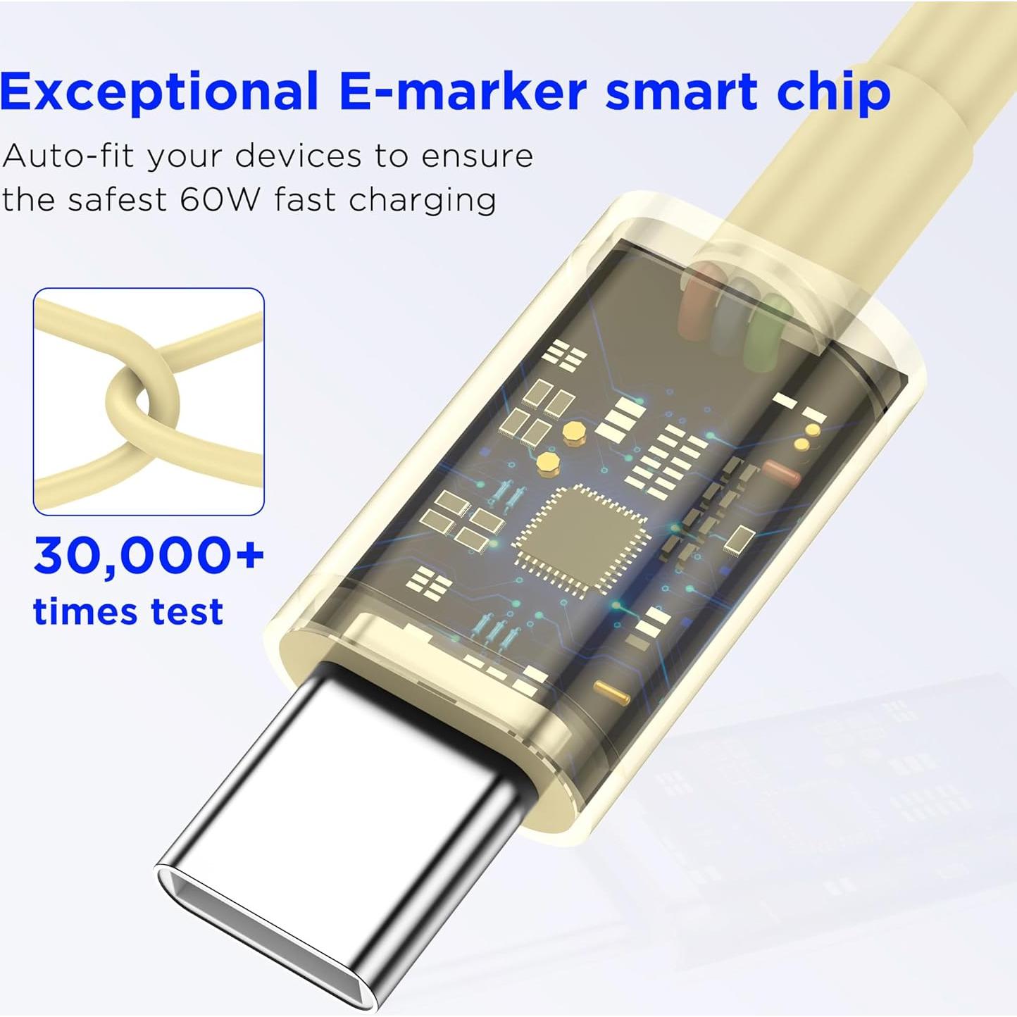 Cargador Rápido USB-C 20W Icseio para iPhone 16/15 y iPad