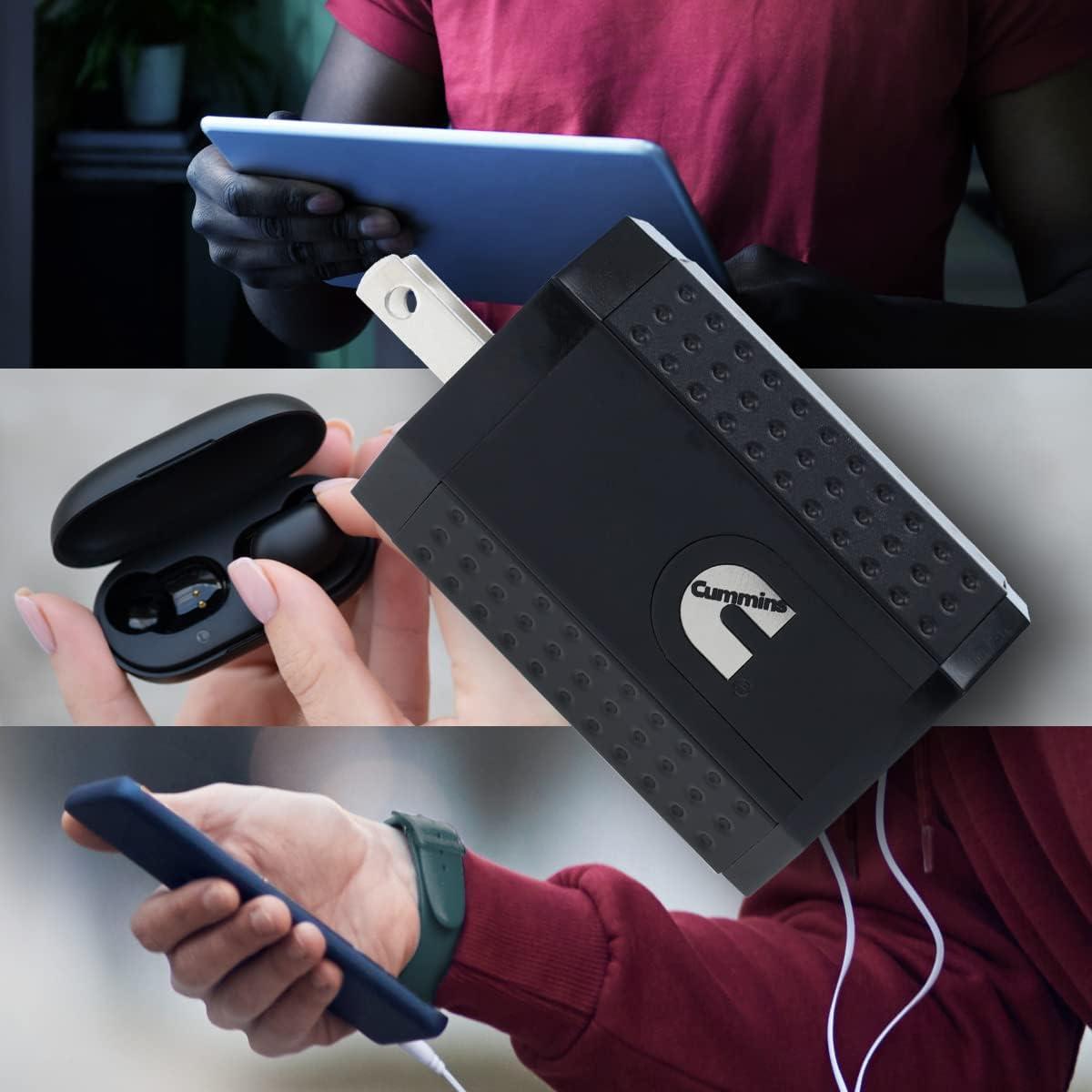 Cargador de pared rápido USB-C Cummins 32W doble puerto