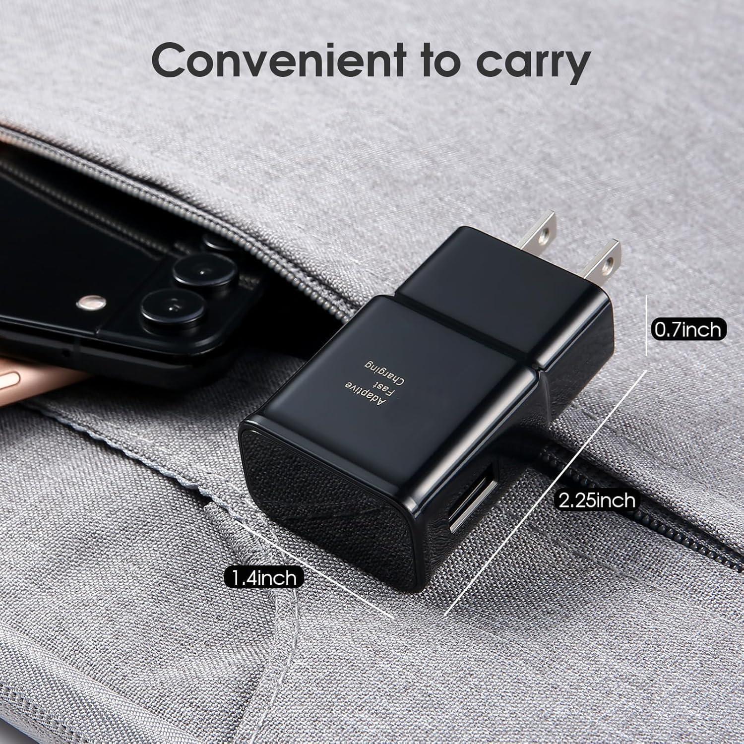 Cargador de Pared Rápido Adaptativo Samsung 4-Pack QC 2.0