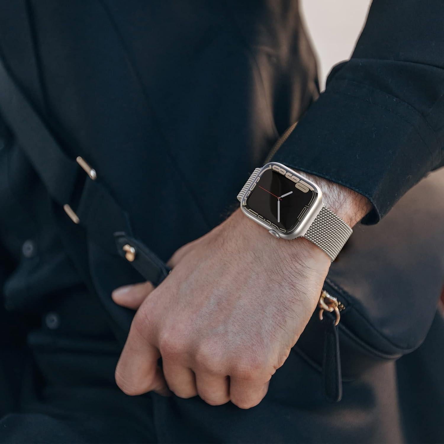 Correa de Acero Inoxidable MARGE PLUS para Apple Watch 38-49mm