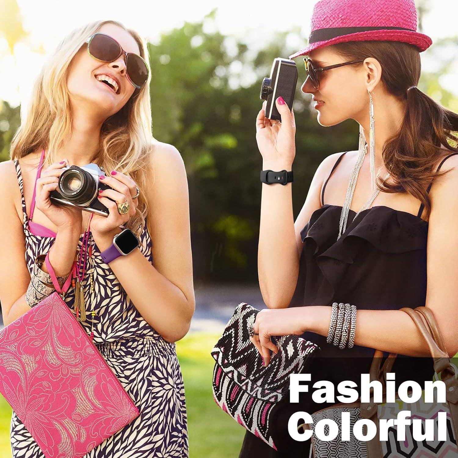 Correas de Silicona GEAK 15 Pack para Apple Watch 38-49mm