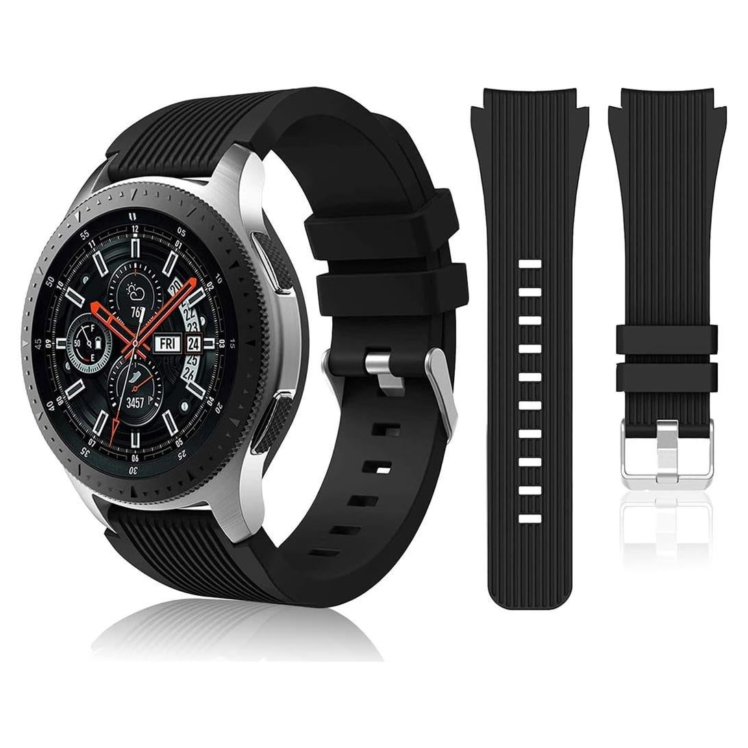 Banda de Silicona HSWAI para Samsung Galaxy Watch 46mm y S3