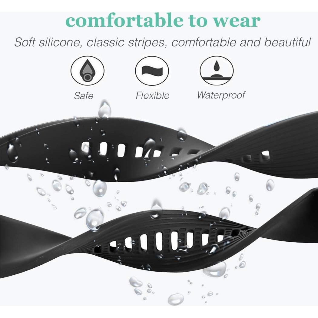 Banda de Silicona HSWAI para Samsung Galaxy Watch 46mm y S3